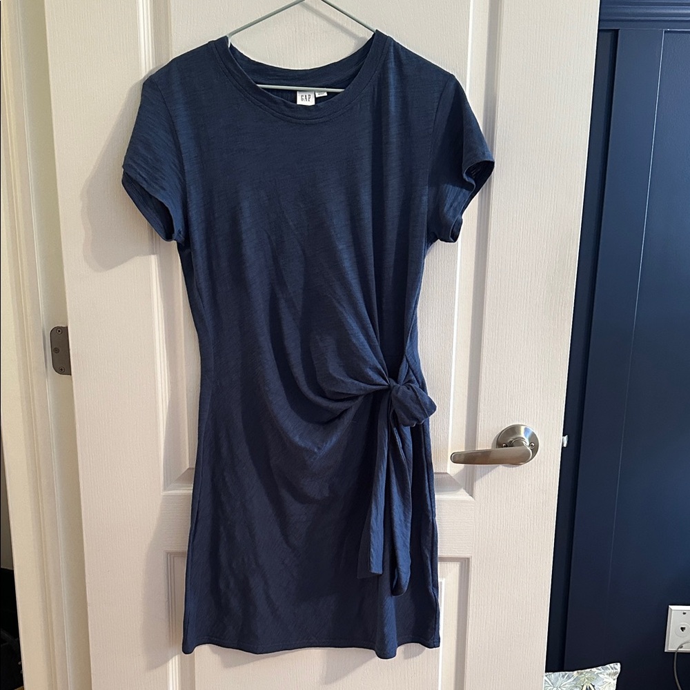Gap blue cotton dress
